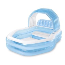 Uşaqlar üçün şişmə hovuz Intex 57186NP, mavi, 229x191x135 sm