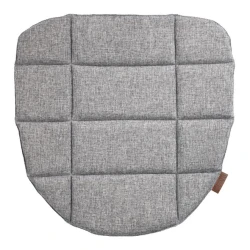 Подушка для стула JYSK Matorn 42x41x2 см, полиэстер, стеганый, серый