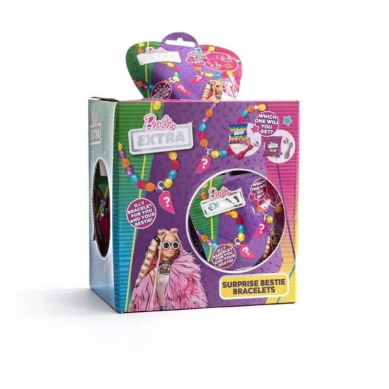 Набор для изготовления браслетов Barbie Bestie Bracelets Surprise, 3+ лет, товар в ассортименте Набор для изготовления браслетов Barbie Bestie Bracelets Surprise, 3+ лет, товар в ассортименте