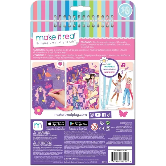 Набор для рисования Make it Real Groovy Vibes, 8+ лет Набор для рисования Make it Real Groovy Vibes, 8+ лет