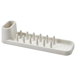 Qab-qacaq üçün quruducu Ikea Stamling, polipropilen, 11x15x48 sm, ağ