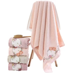 Набор банных полотенец Sahara SHA-00004728, 70x140 см, 4 шт