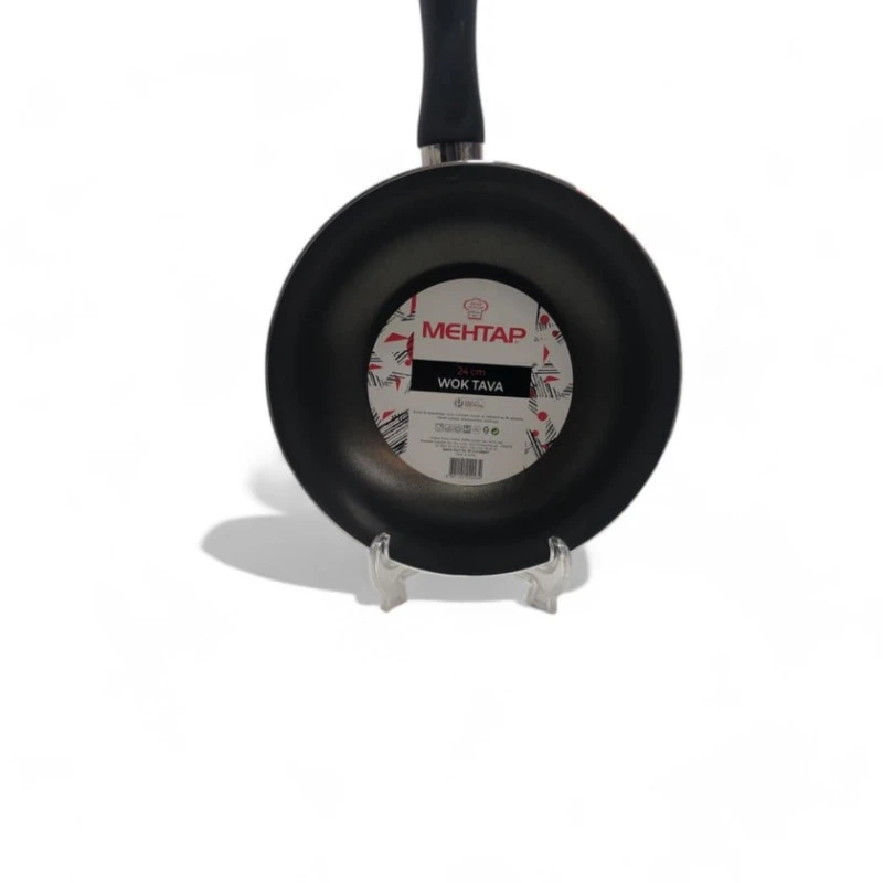 Сковородка Mehtap Wok, 24 см, черная Сковородка Mehtap Wok, 24 см, черная