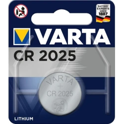 Батарейка Varta CR2025 BLI 1 3V, 1 шт
