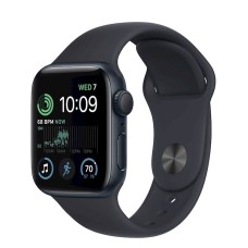 Ağıllı saat Apple Watch SE 2 GPS 40mm Midnight Aluminium Case with Midnight Sport Band (MNJT3GK/A)