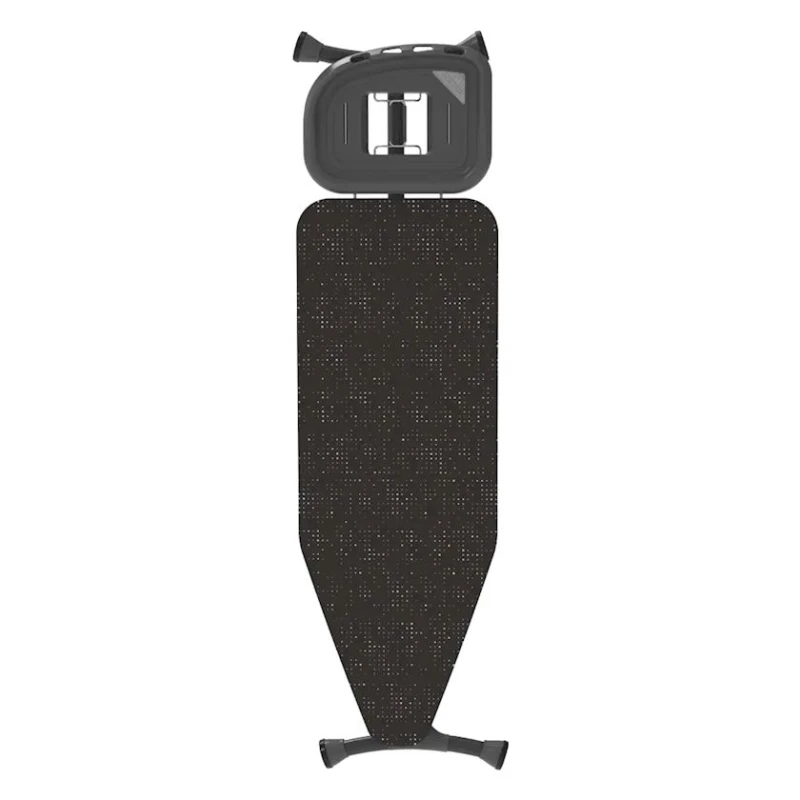 Ütüləmə lövhəsi Perilla Diva Sepetli 14012, qara, 45x125 sm