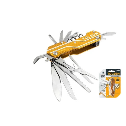 Многофункциональный складной нож Tolsen 30048, 15 в 1 Многофункциональный складной нож Tolsen 30048, 15 в 1