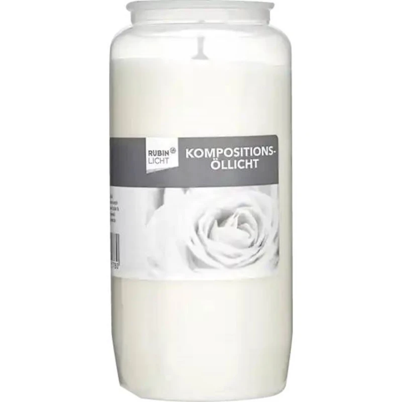 Свеча Rubin масляная лампа N7, Белый