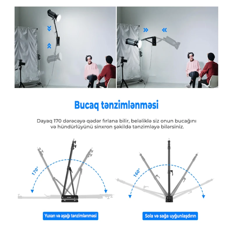 Кронштейн Neewer Studio Video Triangle Wall Mounting, 180 см Кронштейн Neewer Studio Video Triangle Wall Mounting, 180 см