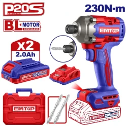 Шуруповерт Emtop ECDL20453