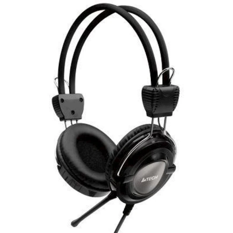 Проводные наушники A4Tech HS-19 Iron Gray Проводные наушники A4Tech HS-19 Iron Gray