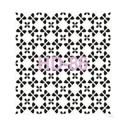 Трафарет интерьерный Home Decor Serie HD-86, 45х45