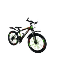 Dağ velosipedi Velostrim XT2600, yaşıl/narıncı, ölçü 26