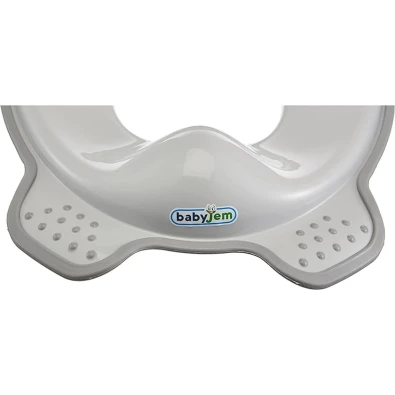 Сиденье для унитаза Babyjem, серый, пластик Сиденье для унитаза Babyjem, серый, пластик