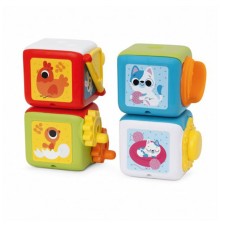 Кубики Chicco, rəngbərəng, 4 əd