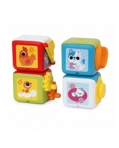 Кубики Chicco, rəngbərəng, 4 əd