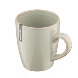 Чашка Ardesto Lecco AR2939LRG, керамика, серая, 390 мл