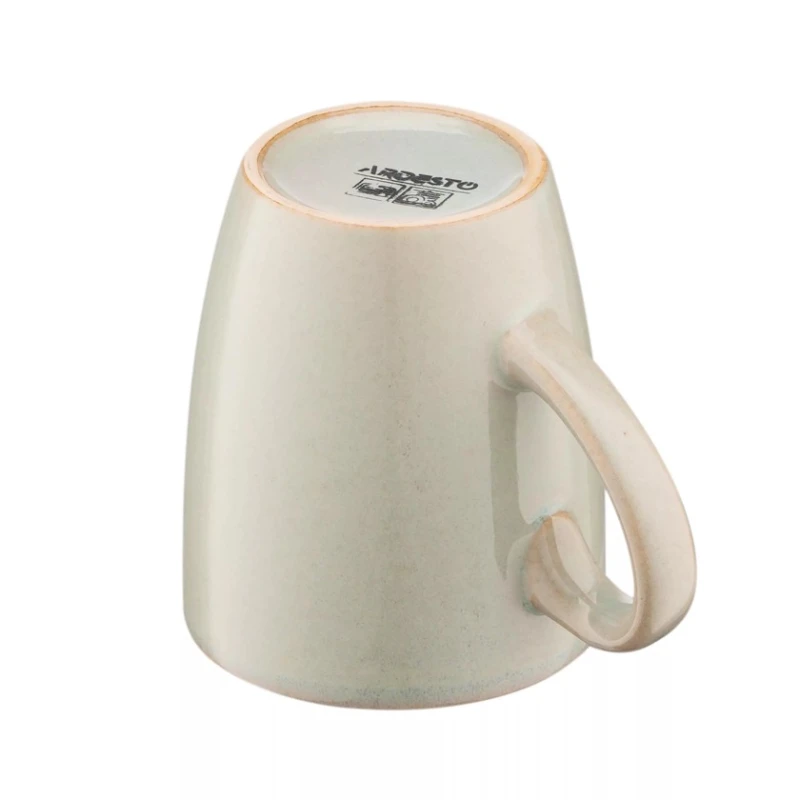 Чашка Ardesto Lecco AR2939LRG, керамика, серая, 390 мл