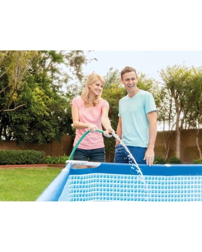 Hovuz Intex Rectangular Frame 1662TX28270, karkas, həcm 1662 l, göy, 220x150x60 - 1662TX28270