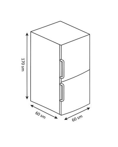 Soyuducu Quick-6805 215 L Ağ