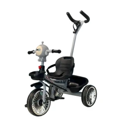 Üçtəkərli uşaq velosipedi AZR-9095, qara/boz