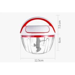 Измельчитель nh_mdr4, пластик/металл, белый/красный, 12.5х13.5 см Измельчитель nh_mdr4, пластик/металл, белый/красный, 12.5х13.5 см