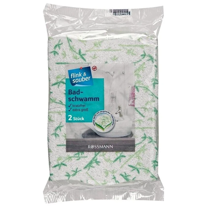 Набор губок Flink & Sauber, белый, 2 шт Набор губок Flink & Sauber, белый, 2 шт