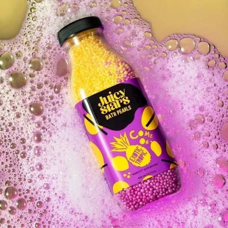 Vanna üçün duz Juicy Stars Exotic Tropic, 400 ml