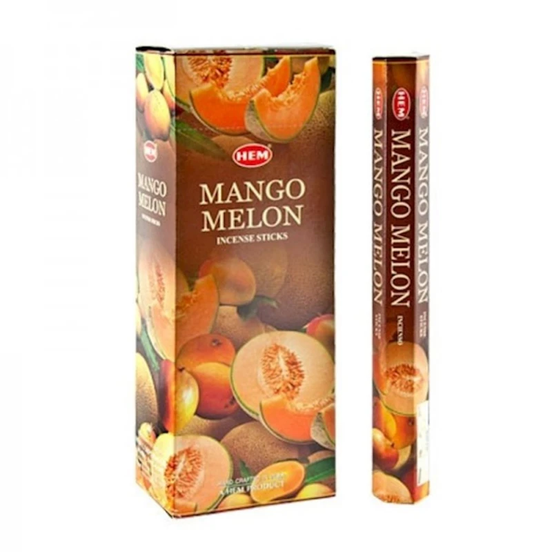 Ароматические палочки Hem Mango Melon, 20 шт Ароматические палочки Hem Mango Melon, 20 шт