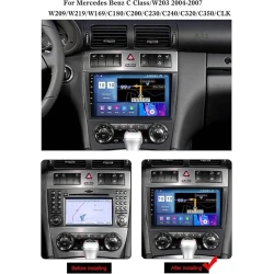 Автомобильный монитор The Boss для Mercedes-Benz W203