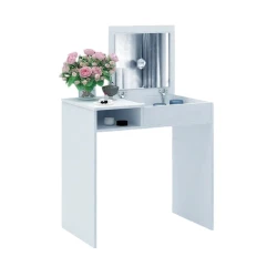 Туалетный столик Art Mebel 34, ламинат, 75х80х45 см, белый