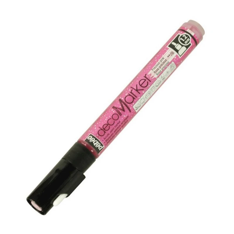 Mətn markeri Pebeo Acrylic Marker, 1.2 mm, Precious Pink