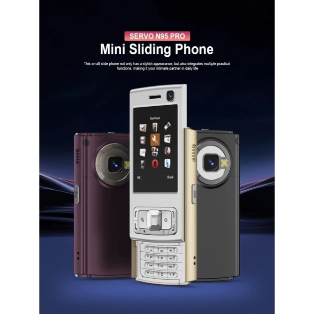 Мобильный телефон Servo N95 Pro Black Мобильный телефон Servo N95 Pro Black