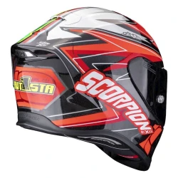 Мотошлем Scorpion Exo-R1 Evo Air Alvaro, черный/красный, размер L