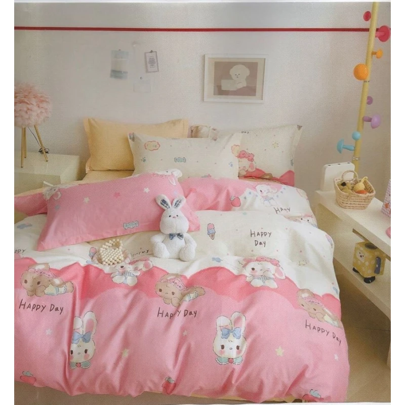 Комплект детского постельного белья First Home SHA-00002574, хлопок, полутораспальный, простыня 160х240 см, пододеяльник 160х220 см, наволочка 50х70 см, 1 шт, разноцветный Комплект детского постельного белья First Home SHA-00002574, хлопок, полутораспальный, простыня 160х240 см, пододеяльник 160х220 см, наволочка 50х70 см, 1 шт, разноцветный