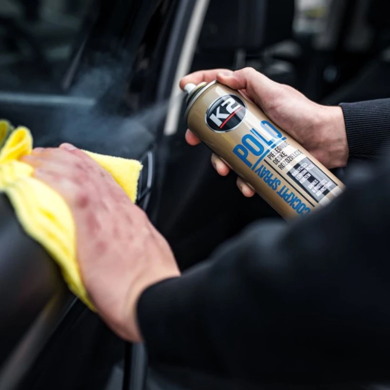 Torpedo üçün polirol K2 Polo Cockpit 750 ml çiyələk ətirli Torpedo üçün polirol K2 Polo Cockpit 750 ml çiyələk ətirli