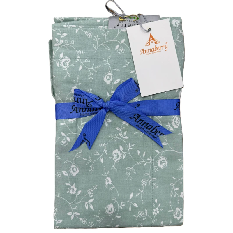 Комплект наволочек Annaberry ET-1440, 2 шт, 50x70 см, хлопок, светло-зеленый Комплект наволочек Annaberry ET-1440, 2 шт, 50x70 см, хлопок, светло-зеленый