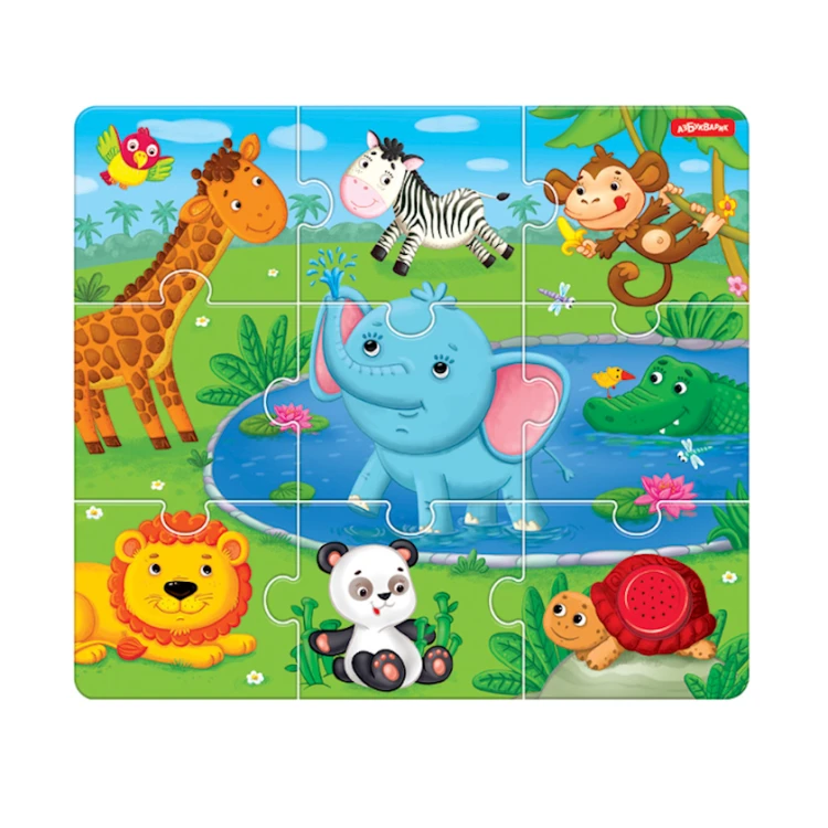 Музыкальные пазлы Азбукварик 