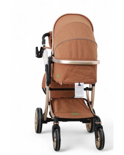 Uşaq arabası Kidilo, 20 kq qədər, qəhvəyi - Kidilo G600 Brown