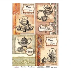 Dekupaj üçün düyü kağızı Cadence А3 - 374