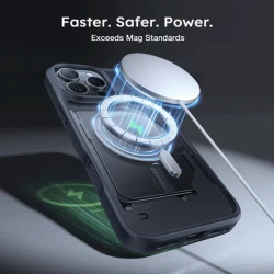 Чехол Torras Guardian-Mag MagSafe для Apple iPhone 16 Pro Black