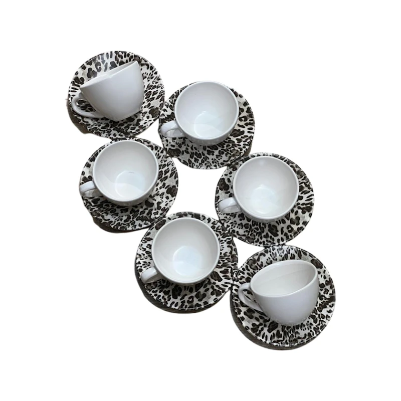 Çay dəsti JD-0348 6 nəfərlik, ağ