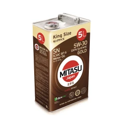 Моторное масло Mitasu Gold 5w30 SN, 5 л