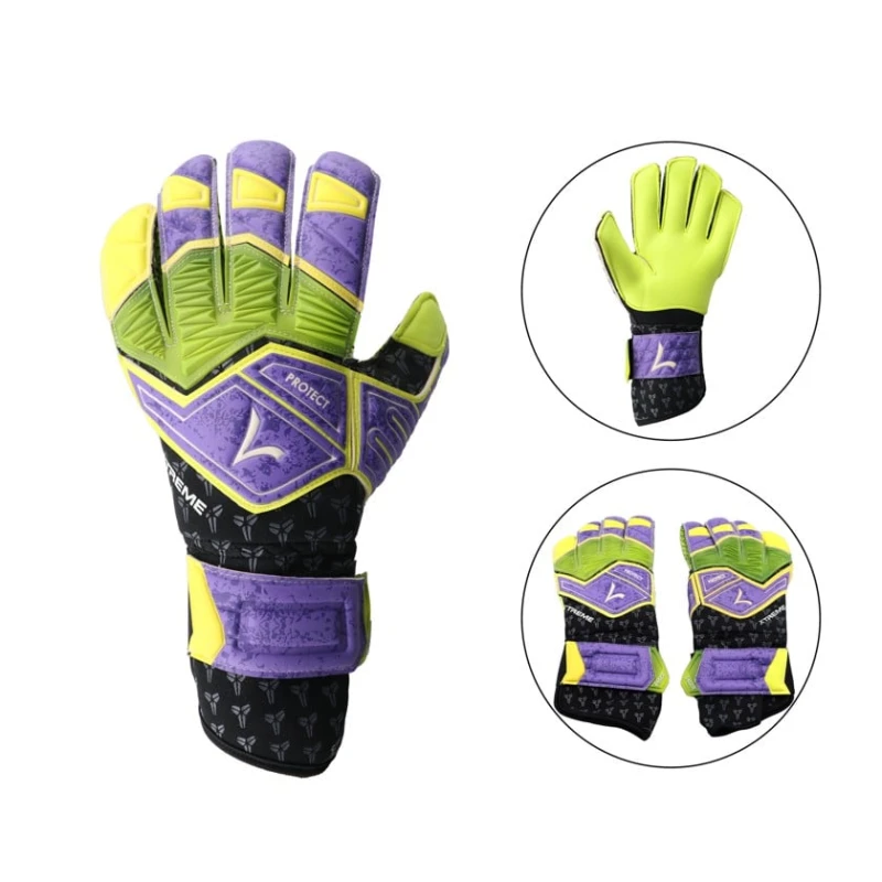 Вратарские перчатки Xtreme 323a_394481575, стандартный размер, фиолетовые Вратарские перчатки Xtreme 323a_394481575, стандартный размер, фиолетовые