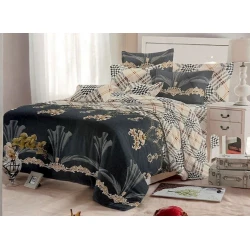 Комплект постельного белья Narlı 000510, пододеяльник 230х240 см, простыня 200х220 см, 2 шт наволочки 50х70 см, двуспальный, сатин, разноцветный