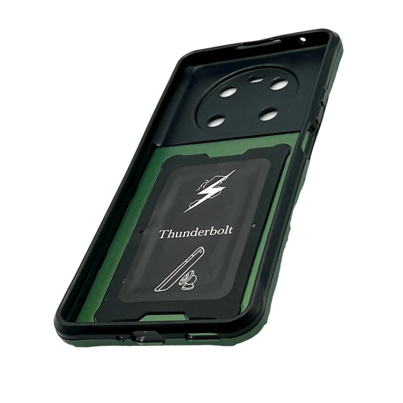 Çexol Robot Honor X9 üçün, yaşıl