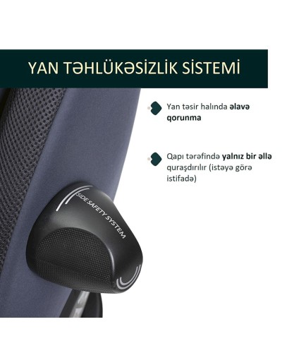 Avtomobil kreslosu Chicco Everone i-Size, göy