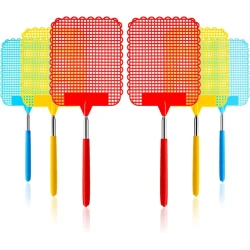 Мухобойка B0B85XD2YF с телескопической ручкой, 76.5x11.5 см, голубой Мухобойка B0B85XD2YF с телескопической ручкой, 76.5x11.5 см, голубой