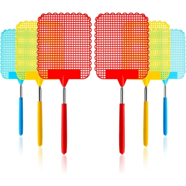 Мухобойка B0B85XD2YF с телескопической ручкой, 76.5x11.5 см, голубой Мухобойка B0B85XD2YF с телескопической ручкой, 76.5x11.5 см, голубой