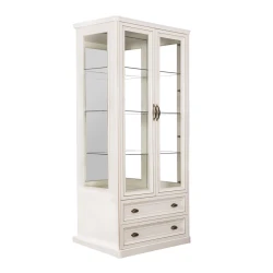 Сервант Natali 2, дерево, белый, 100x50x223 см Сервант Natali 2, дерево, белый, 100x50x223 см